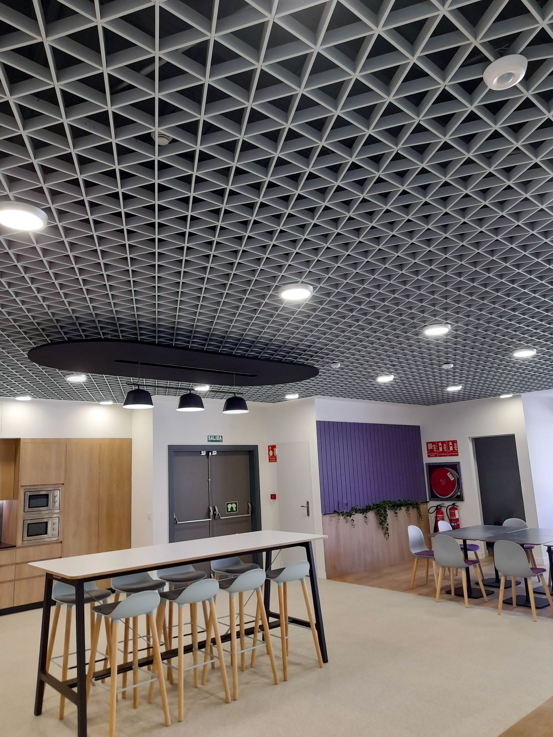 Illustrative office lighting application
